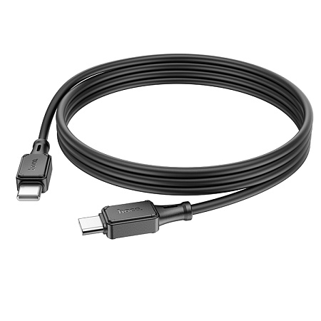 Кабель Type-C на Type-C, HOCO, X101, 1м, 60W, черный