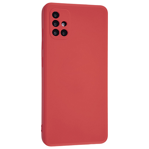 Чехол силиконовый для Samsung Galaxy A51 (2019)/M40S, good quality, микс, X-CASE, красный