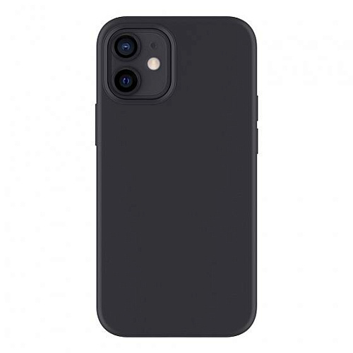Чехол силиконовый для iPhone 12 Mini (5.4), good quality, X-CASE, черный