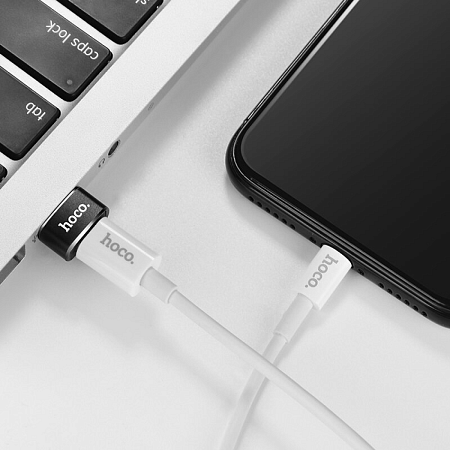 Переходник с USB-A на Type-C, HOCO, UA6
