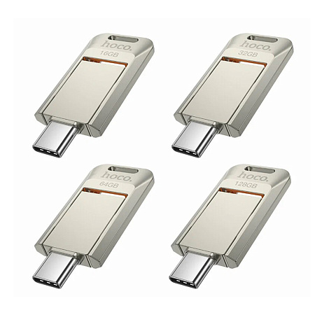 USB Flash Drive 64GB (UD17), Type-C, складная, Скорость записи 20-50MB/S, Скорость чтения 80-150MB/S