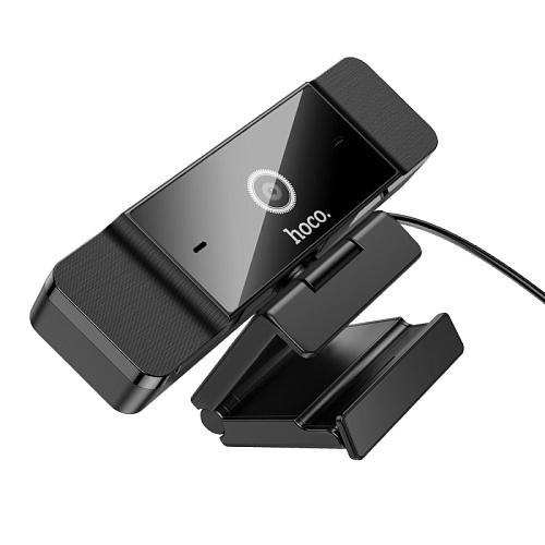 Веб камера D100, НOCO, разрешение видео: 1920 * 1080, черный Веб камера D100, НOCO, разрешение видео: 1920 * 1080, черный