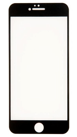 Защитное стекло на iPhone 6/6S, 20D, черное, X-CASE
