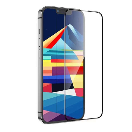 Защитное стекло для iPhone 15 Plus/16 Plus, G14, HOCO, Guardian shield series full-screen HD tempered glass, черное