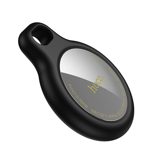 Устройство для поиска вещей E91 (комплект 4 штуки), синхронизация с IOS, Носо, белый с черным чехлом