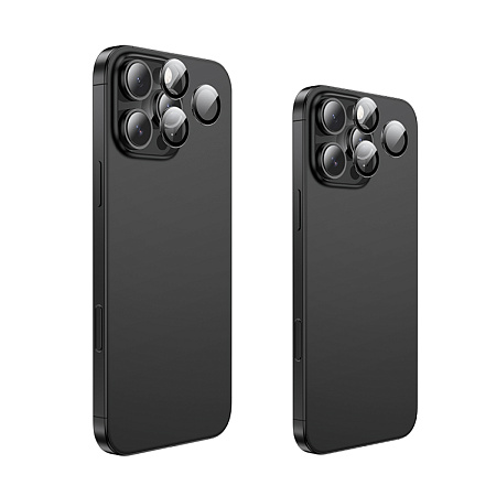 Защитное стекло для iPhone 16 Pro/16 Pro Max, V15, HOCO, на заднюю камеру, черный