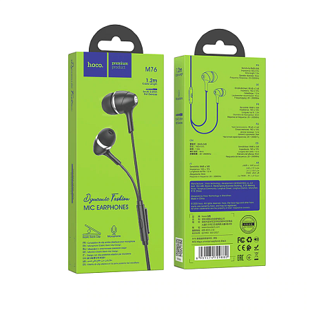   M76 Maya universal earphones, HOCO,   , 