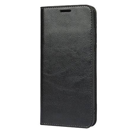 Чехол-книжка для Samsung Galaxy S23 Plus, боковой, экокожа, черный