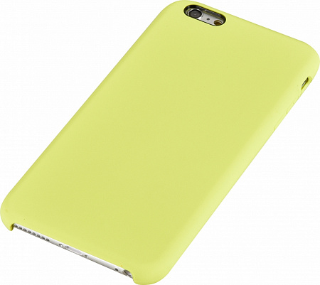Чехол - накладка для iPhone 6 Plus/6S Plus, Silicon Case, желтый