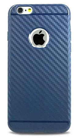 Чехол силиконовый для iPhone 6 Plus/6S Plus, HOCO, Delicate shadow series, синий