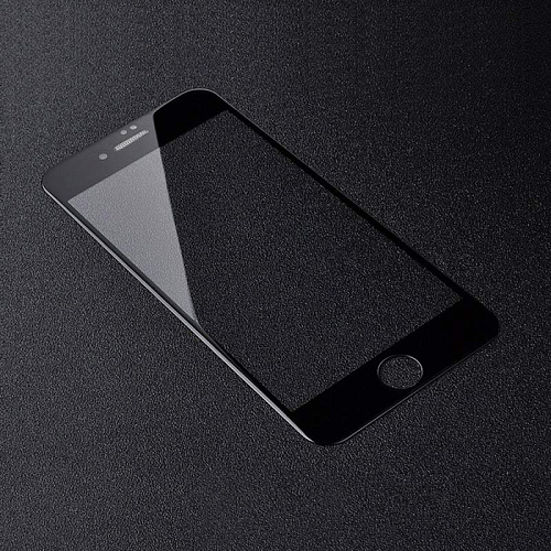 Защитное стекло для iPhone 7 Plus/8 Plus (A1), HOCO,Shatterproof edges, 3D, закруглённое, черное