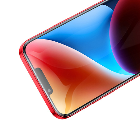 Защитное стекло на iPhone 13/13 Pro/14/16e, REMAX, GL-27, черное
