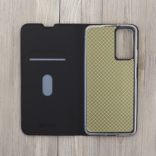 Чехол-книжка для Xiaomi Redmi Note 10 4G/Redmi Note 10S/Redmi Note 11SE (4G)/POCO M5S (4G), X-CASE, боковой, черный