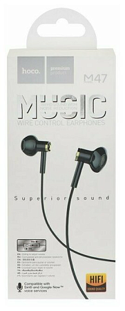   M47 Canorous wire control earphones with microphone, 