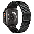 Ремешок на руку для Apple Watch 38/40/41/42 мм, HOCO, WA33, Milanese loop, застежка зонтиком, черный