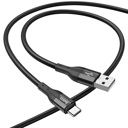 USB Кабель Type-C, HOCO, X72, силиконовый, 1м, черный