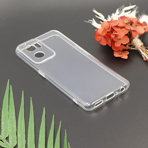 Чехол силиконовый для OnePlus Nord CE 2 (5G), с защитой камеры, X-CASE, прозрачный