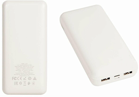  .  20000mAh, J72A, HOCO, 2 USB (5V/2.0A), 