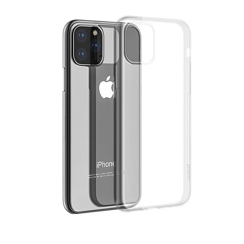 Чехол силиконовый для IPhone 11 Pro Max, Light series TPU, HOCO, прозрачный