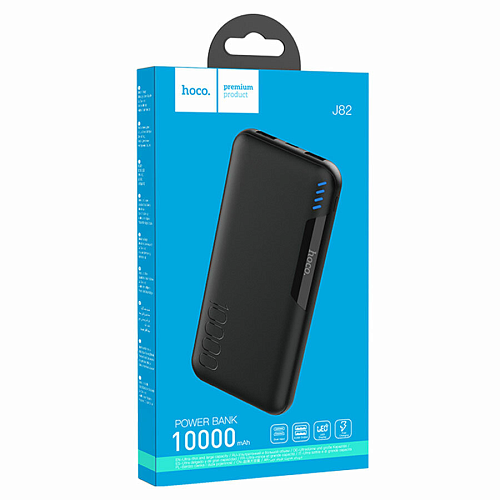  .  10000mAh, J82, HOCO, : 2 USB (5V/2A), 