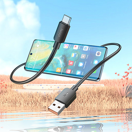 USB Кабель Type-C, HOCO, X96, 100W, 1м, черный