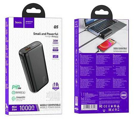  .  10000mAh, Q3, HOCO, 1 PD 20W, 