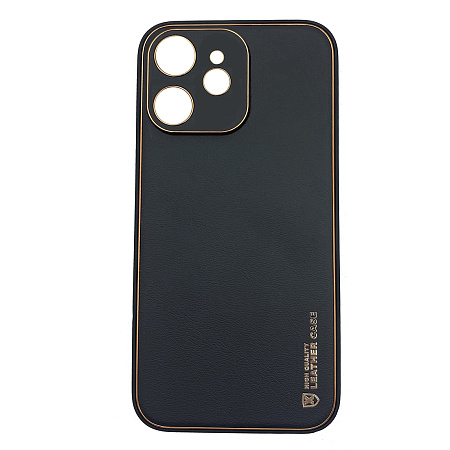 Чехол силиконовый для IPhone 11, Graceful Leather series, HOCO, черный
