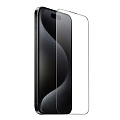 Защитное стекло для iPhone 16 Pro/17, A34, HOCO, 9D large arc dustproof glass, черное