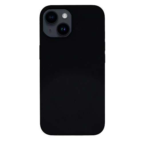 Чехол - накладка для iPhone 13, Silicon Case, без лого, черный
