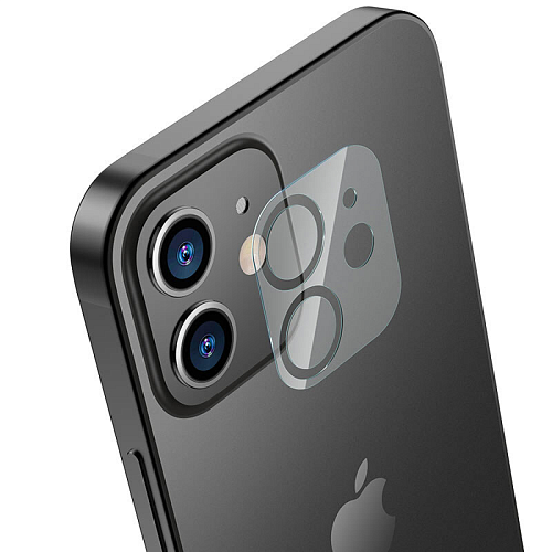 Защитное стекло на iPhone 12 mini (5.4) V11 2в1, HOCO, на заднюю камеру, прозрачное