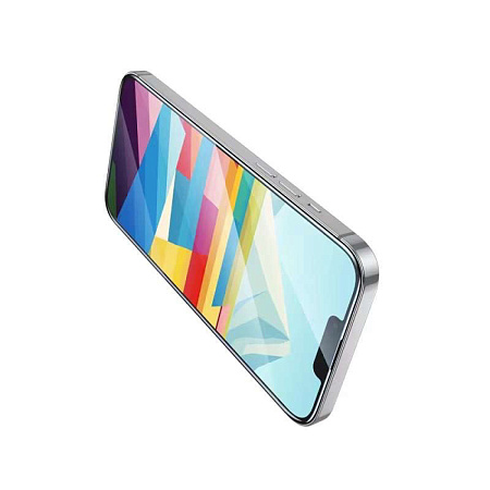 Защитное стекло для iPhone 15 Plus/16 Plus, G5, HOCO, Full screen silk screen HD tempered glass, черное