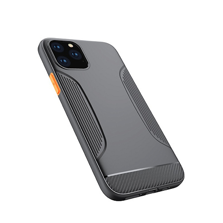 Чехол силиконовый для IPhone 11 Pro Max, Warrior Series TPU, HOCO, черный