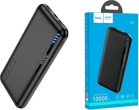  .  10000mAh, J82, HOCO, : 2 USB (5V/2A), 