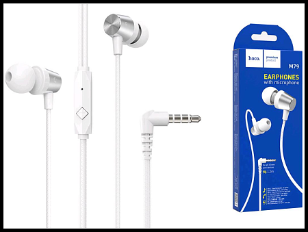   M79 Cresta universal earphones with microphone, HOCO, 