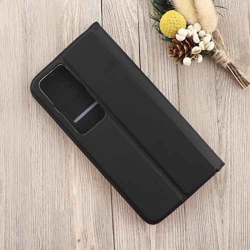 Чехол-книжка для Huawei P60/P60 PRO, X-CASE, боковой, черный