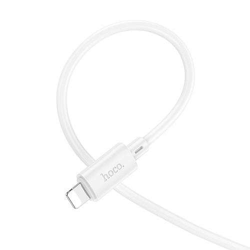 USB дата кабель Lightning, HOCO, X88, 1м, белый