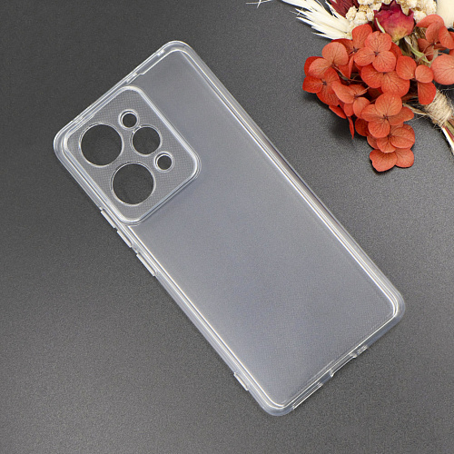 Чехол силиконовый для Realme 15 Pro (5G), с защитой камеры, X-CASE, прозрачный