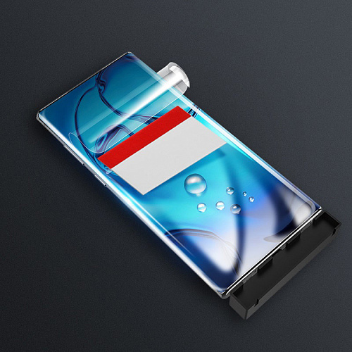 Защитное стекло на Samsung Galaxy Note 10 (G3), Hoco, Quantum fast attach HD film, прозрачная пленка