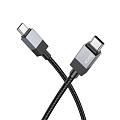 Кабель Type-C на Type-C, HOCO, X110, 1м, 60W, черный