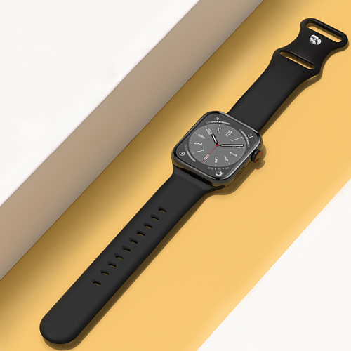 Ремешок на руку для Apple Watch 38/40/41/42 мм, HOCO, WA15, Silicon, черный