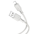 USB дата кабель Lightning, HOCO, X101, 1M, серый