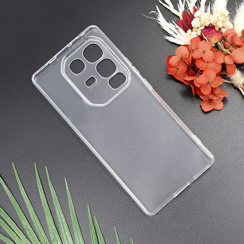 Чехол силиконовый для Infinix Note 50 (4G) / Note 50 Pro (4G), с защитой камеры, X-CASE, прозрачный