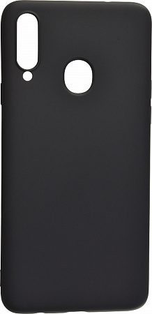 Чехол силиконовый для Samsung Galaxy A20S (2019), good quality, X-CASE, черный