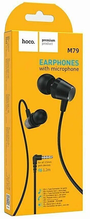   M79 Cresta universal earphones with microphone, HOCO, 