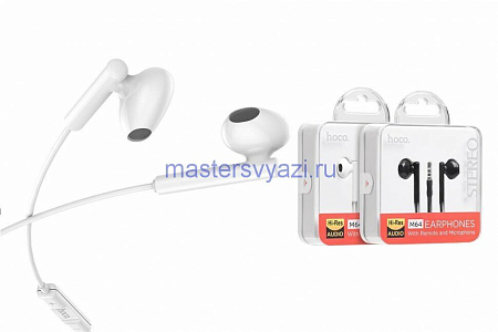   M64 Melodious wire control earphones, HOCO, 