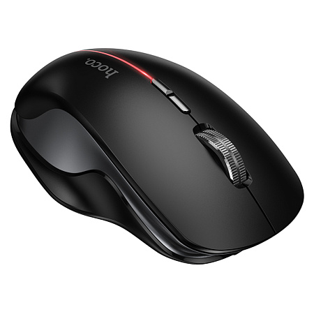 Беспроводная мышка, GM40, HOCO, черного цвета с RGB подсветкой