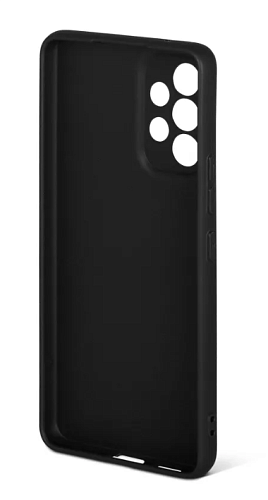 Чехол силиконовый для Samsung Galaxy A33 (5G), с защитой камеры, X-CASE, черный
