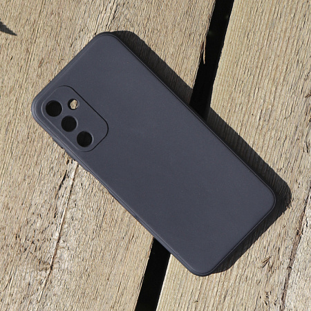 Чехол силиконовый для Samsung Galaxy A14 (4G/5G), с защитой камеры, X-CASE, черный