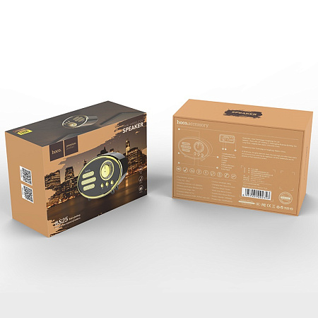 Колонка BS25 Time wireless speaker, HOCO, черная