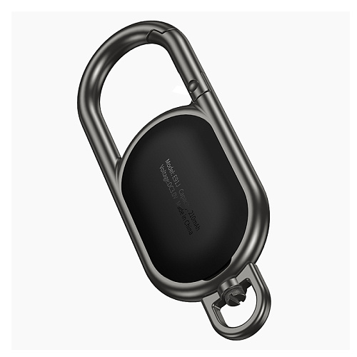 Устройство для поиска вещей E91J, синхронизация с IOS, Носо, в виде брелка с карабином, черный